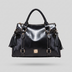 Black tassels - front