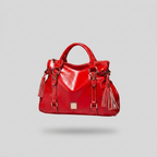 Red tassels - front