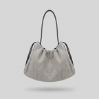 Light Gray drawstring - front