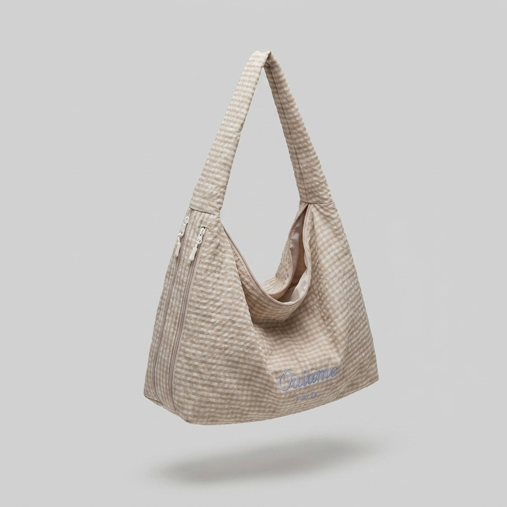 Khaki plaid - open34