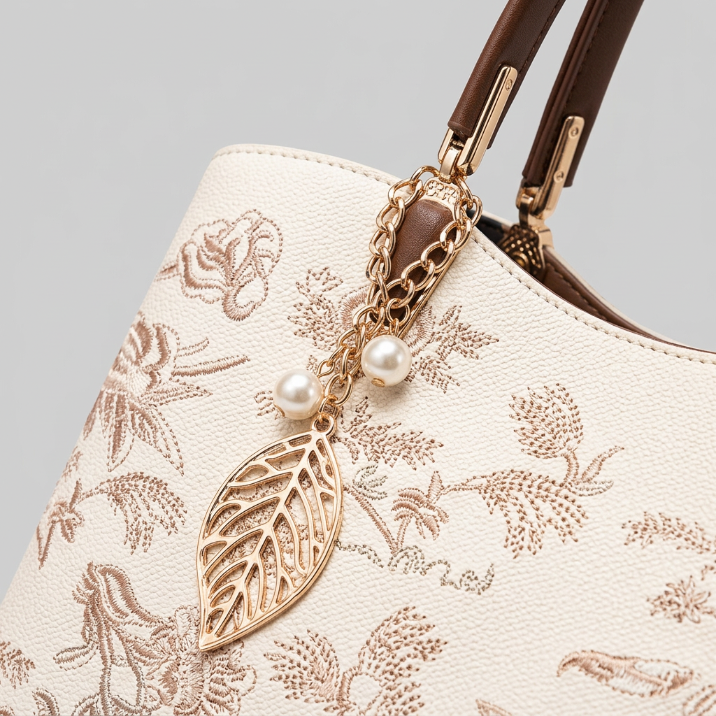 Ivory embroidered_floral - hardware