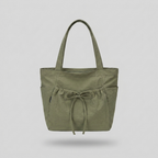 Green bow_nylon - front