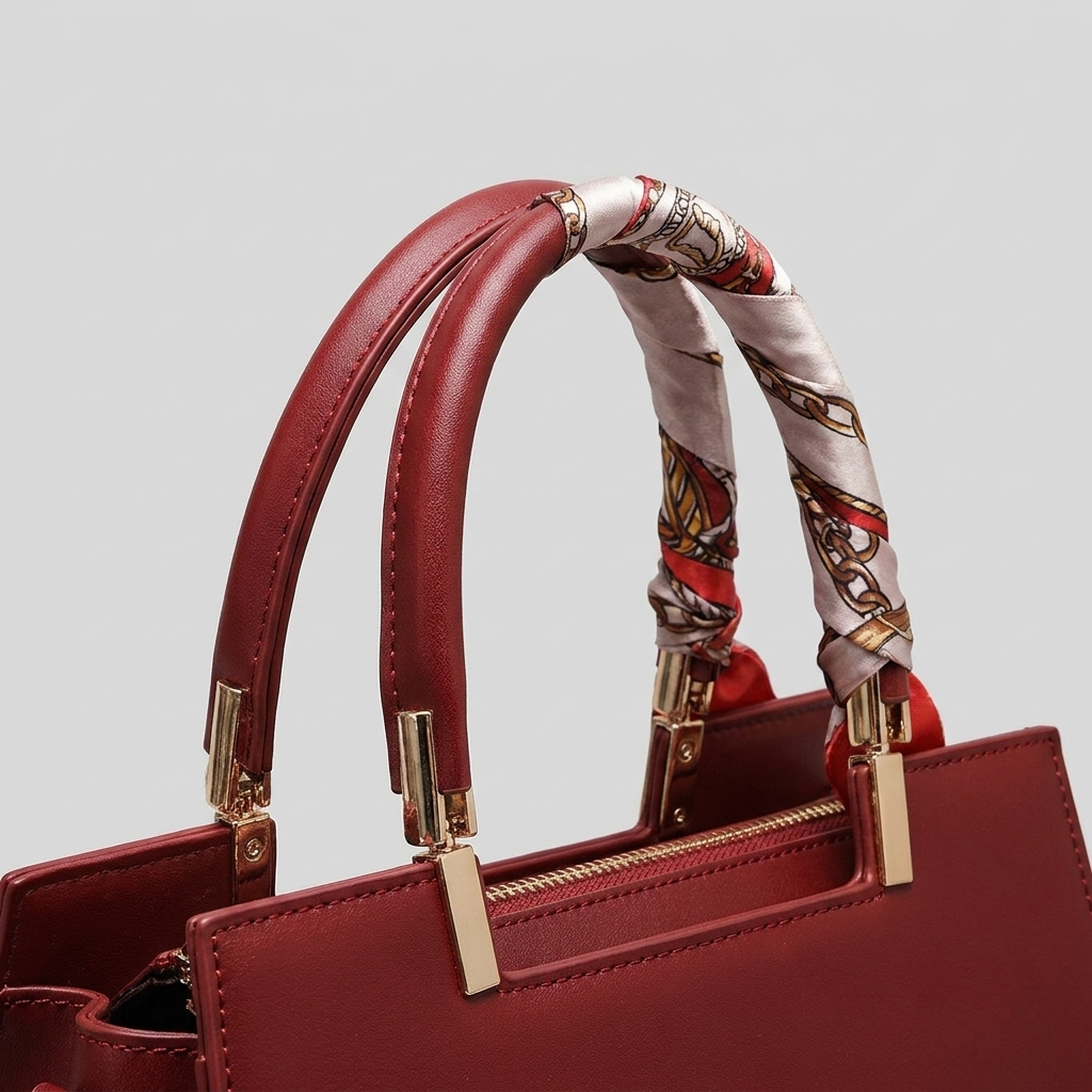 Scarlet embroidered_top_handle - handle