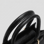 Black croc_mini - handle