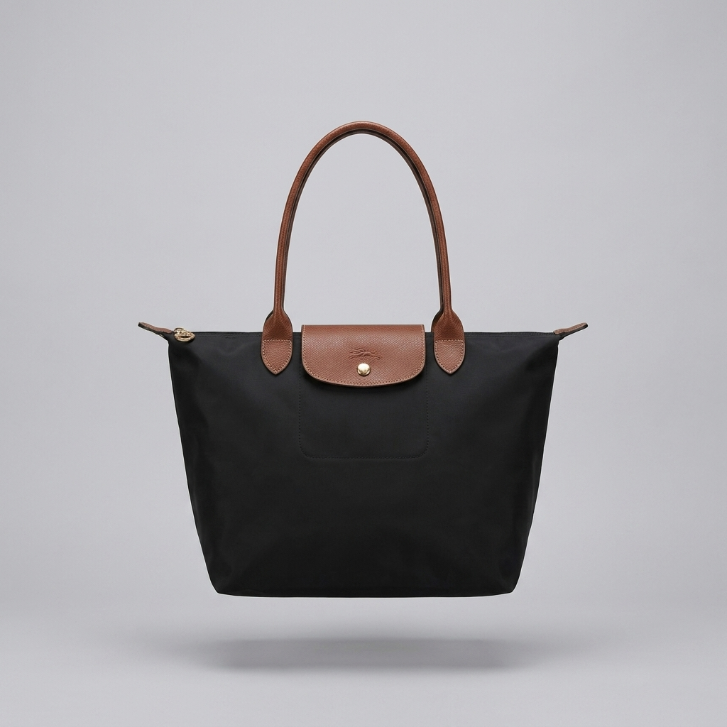 Black foldable_nylon - front