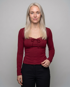 front Wine Red