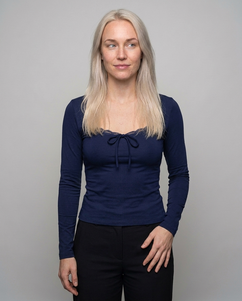 front Navy Blue