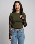 front Military Green
