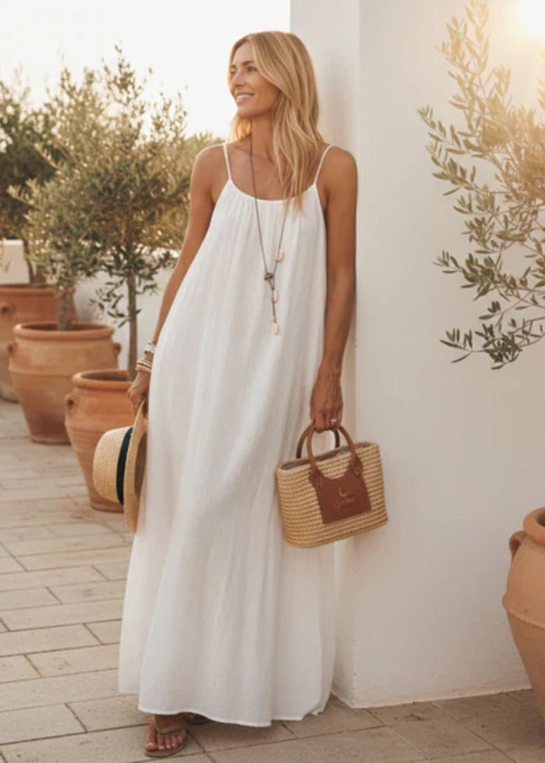 Elena | Airy Adjustable-Strap Summer Dress