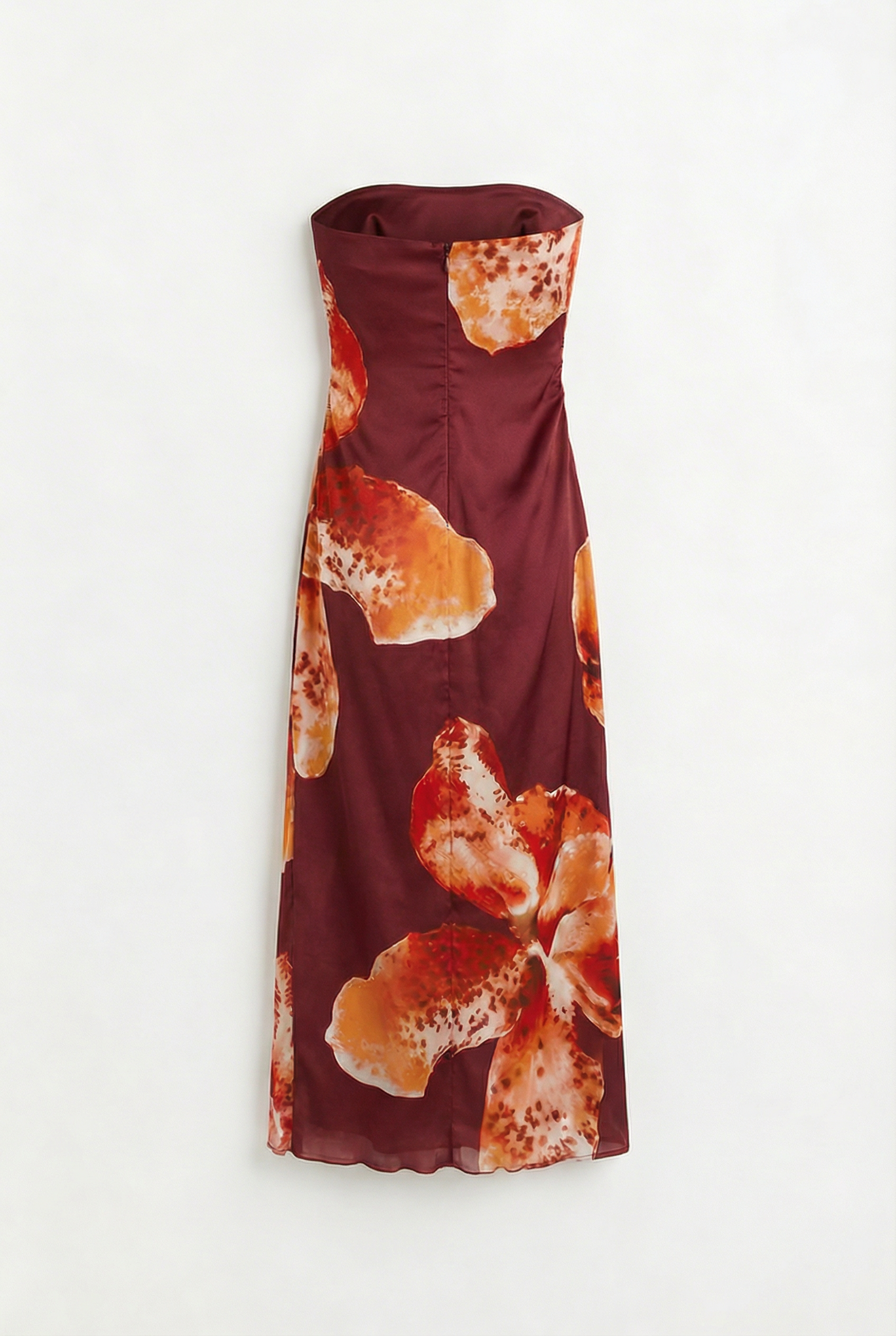 Clementine | Bold Strapless Summer Cocktail Dress